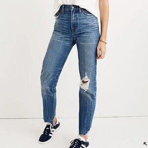 Madewell The Perfect Summer Jeans High Rise Distressed Style 31